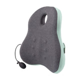 Maxbell Office Chair Waist Cushion Lumbar Support Pillow for Car Watching TV green