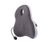 Maxbell Office Chair Waist Cushion Lumbar Support Pillow for Car Watching TV grey