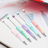 Maxbell 10x Beadable Pen Rollerball Pen Creative for Office Supplies School Students violet