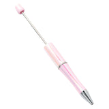 Maxbell 10x Beadable Pen Rollerball Pen Creative for Office Supplies School Students light pink