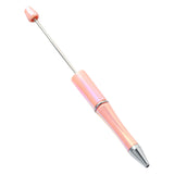 Maxbell 10x Beadable Pen Rollerball Pen Creative for Office Supplies School Students pink