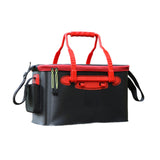 Maxbell Live Fish Container Thick Foldable Fish Bucket for Camping Gardening Fishing Black M