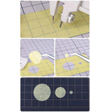 Maxbell Compass Circle Cutter Leather Tool Paper Trimmer for Leather Paper Cardboard