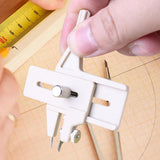 Maxbell Compass Circle Cutter Leather Tool Paper Trimmer for Leather Paper Cardboard