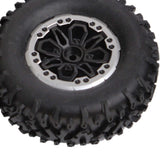 Maxbell 4Pcs RC Tire Wheels for 1/16 1/12 Scale Wear Resistant Tyres Set for B14 B24