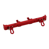 Maxbell 2x 1/12 RC Car Bumper (Front and Rear) Parts Replacement for MN128 RC Trucks red