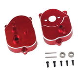 Maxbell 1/12 RC Car Gearbox Housing Transmission Case Housing Set for MN82 MN78 LC79 red
