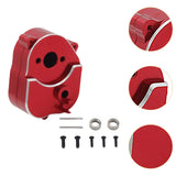 Maxbell 1/12 RC Car Gearbox Housing Transmission Case Housing Set for MN82 MN78 LC79 red