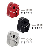 Maxbell 1/12 RC Car Gearbox Housing Transmission Case Housing Set for MN82 MN78 LC79 red