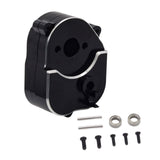 Maxbell 1/12 RC Car Gearbox Housing Transmission Case Housing Set for MN82 MN78 LC79 black
