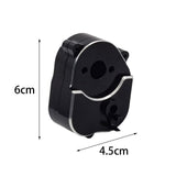 Maxbell 1/12 RC Car Gearbox Housing Transmission Case Housing Set for MN82 MN78 LC79 black