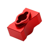 Maxbell RC Differential Locker Spool Replacement for 1/10 Scale Remotes Control Cars Red