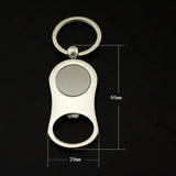 Maxbell Bottle Opener Key Chain Unique Key Holder Hanging Decoration Keyring for Bar 2.9cmx6.6cm