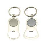 Maxbell Bottle Opener Key Chain Unique Key Holder Hanging Decoration Keyring for Bar 2.9cmx6.6cm