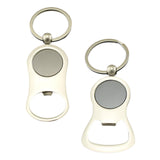 Maxbell Bottle Opener Key Chain Unique Key Holder Hanging Decoration Keyring for Bar 2.9cmx6.6cm