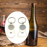 Maxbell Bottle Opener Key Chain Unique Key Holder Hanging Decoration Keyring for Bar 2.9cmx6.6cm