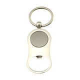 Maxbell Bottle Opener Key Chain Unique Key Holder Hanging Decoration Keyring for Bar 2.9cmx6.6cm