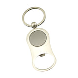 Maxbell Bottle Opener Key Chain Unique Key Holder Hanging Decoration Keyring for Bar 2.9cmx6.6cm