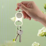 Maxbell Bottle Opener Key Chain Unique Key Holder Hanging Decoration Keyring for Bar 2.9cmx6.6cm