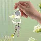 Maxbell Bottle Opener Key Chain Unique Key Holder Hanging Decoration Keyring for Bar 3.5cmx6.4cm