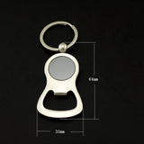 Maxbell Bottle Opener Key Chain Unique Key Holder Hanging Decoration Keyring for Bar 3.5cmx6.4cm
