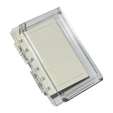 Maxbell Loose Page Diary Book Creative Stationery for Journaling Drawing Note Taking A7 Clear
