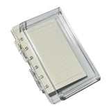 Maxbell Loose Page Diary Book Creative Stationery for Journaling Drawing Note Taking A7 Clear