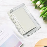 Maxbell Loose Page Diary Book Creative Stationery for Journaling Drawing Note Taking A7 Clear