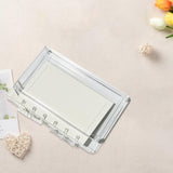 Maxbell Loose Page Diary Book Creative Stationery for Journaling Drawing Note Taking A7 Clear