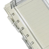 Maxbell Loose Page Diary Book Creative Stationery for Journaling Drawing Note Taking A7 Clear
