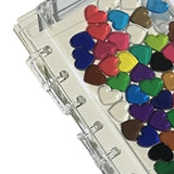 Maxbell Loose Page Diary Book Creative Stationery for Journaling Drawing Note Taking A5 Heart