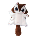 Maxbell Cute Squirrel Key Chain Soft Realistic Car Pendant Birthday Gift Key Pendant Brown