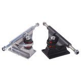 Maxbell Skateboard Truck Professional Aluminum Alloy Skateboard Pad Skateboard Wheel black