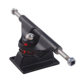 Maxbell Skateboard Truck Professional Aluminum Alloy Skateboard Pad Skateboard Wheel black