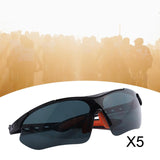 Maxbell 5x Sports Goggles Adult Protective Eyewear for Cycling Sports Outdoor Sports grey