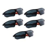 Maxbell 5x Sports Goggles Adult Protective Eyewear for Cycling Sports Outdoor Sports grey