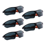 Maxbell 5x Sports Goggles Adult Protective Eyewear for Cycling Sports Outdoor Sports grey