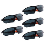 Maxbell 5x Sports Goggles Adult Protective Eyewear for Cycling Sports Outdoor Sports grey