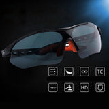 Maxbell 5x Sports Goggles Adult Protective Eyewear for Cycling Sports Outdoor Sports grey