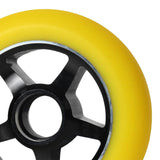 Maxbell Skateboard Wheel Wear Resistant Shock Absorption Quiet Longboard Wheel Parts yellow