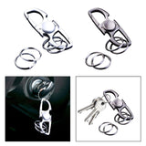 Maxbell Fidget Toy Keychain Sturdy Multifunctional Tool for Special Occasion Present Chrome