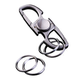 Maxbell Fidget Toy Keychain Sturdy Multifunctional Tool for Special Occasion Present Gray