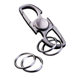 Maxbell Fidget Toy Keychain Sturdy Multifunctional Tool for Special Occasion Present Gray