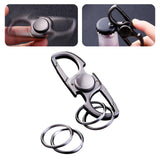 Maxbell Fidget Toy Keychain Sturdy Multifunctional Tool for Special Occasion Present Gray