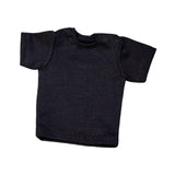 Maxbell 1/6 Scale Figure Doll Clothes T-shirt for 12 inch Male Female Action Figures Black