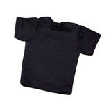 Maxbell 1/6 Scale Figure Doll Clothes T-shirt for 12 inch Male Female Action Figures Black