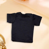 Maxbell 1/6 Scale Figure Doll Clothes T-shirt for 12 inch Male Female Action Figures Black
