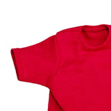 Maxbell 1/6 Scale Figure Doll Clothes T-shirt for 12 inch Male Female Action Figures Red