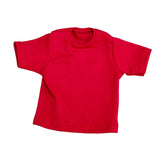 Maxbell 1/6 Scale Figure Doll Clothes T-shirt for 12 inch Male Female Action Figures Red