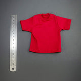 Maxbell 1/6 Scale Figure Doll Clothes T-shirt for 12 inch Male Female Action Figures Red